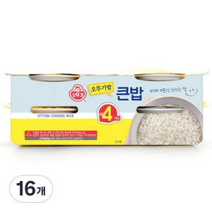 오뚜기 큰밥, 300g, 16개