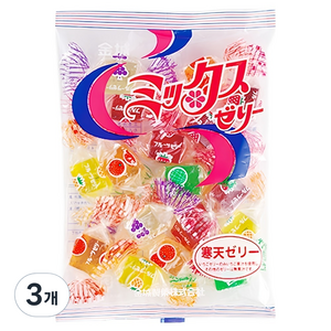 킨조제과 과일믹스젤리, 215g, 3개