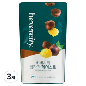 베버시티 세미 밤라떼 페이스트, 1kg, 3개