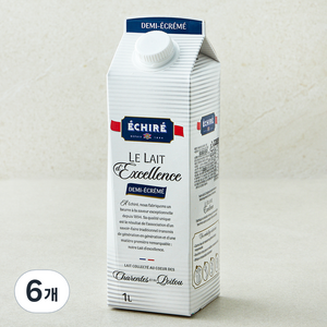 에쉬레 우유, 1L, 6개