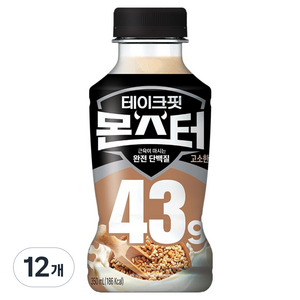 테이크핏 몬스터 고소한맛, 350ml, 12개