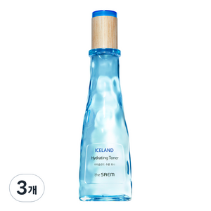 더샘 아이슬란드 수분 토너, 160ml, 3개