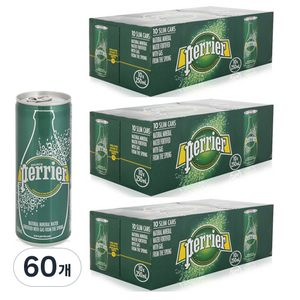 페리에 플레인 탄산수, 250ml, 60개