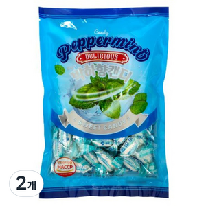 물샘 한일 박하향 캔디, 300g, 2개
