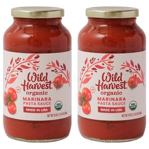 와일드하베스트 유기농 마리나라 파스타 소스, 680g, 2개