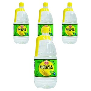 오뚜기 화이트 식초, 1.8L, 4개