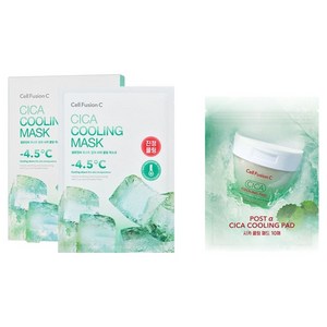 셀퓨전씨 시카 쿨링 마스크 5p + 시카쿨링패드 10p, 1개입, 5개