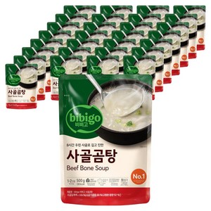 비비고 사골곰탕, 500g, 30개