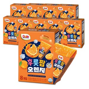 돌 후룻팝 오렌지, 496ml, 10개