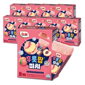 돌 피치 팝 주스, 496ml, 10개