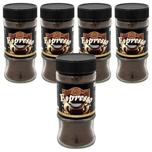 프라이빗클럽 맥널티 인스턴트 원두 병커피 에스프레소 블랙, 50g, 1개입, 5개