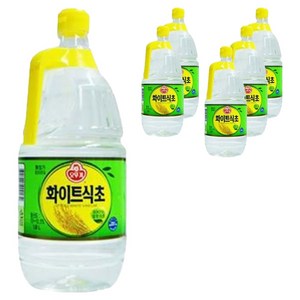 오뚜기 화이트 식초, 1.8L, 6개