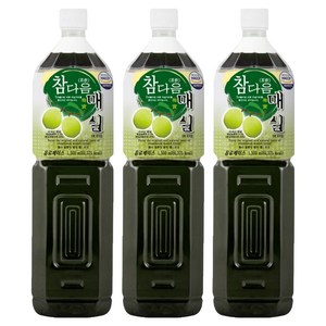 파낙스 참다음 매실, 1.5L, 3개