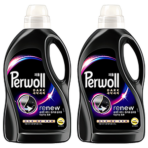 퍼울 다크 세탁세제 겸용 본품, 1.9L, 2개