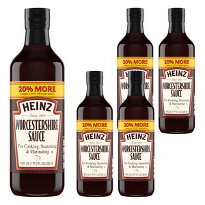 하인즈 우스터 소스, 532ml, 5개