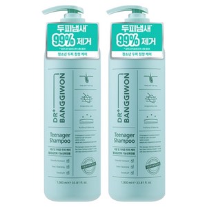닥터방기원 탈모증상완화 틴에이저 샴푸, 1L, 2개