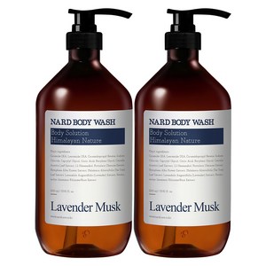 나드 바디워시 라벤더머스크, 1L, 2개