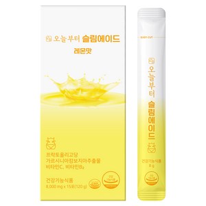 오늘부터 슬림에이드 다이어트보조제 레몬맛, 120g, 1개