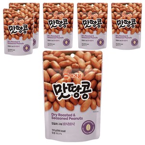 머거본 맛땅콩, 100g, 6개