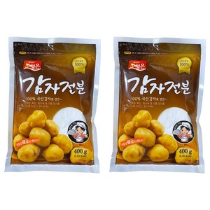 청은에프엔비 감자전분, 400g, 2개