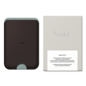 에이오드 포켓 가죽 맥세이프 카드 지갑