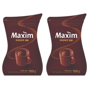 맥심 아라비카 100 원두 커피믹스