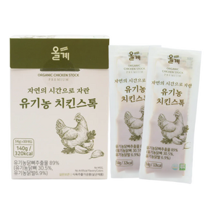 올계 유기농 치킨스톡, 140g, 1개