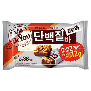 닥터유 한입쏙 단백질바, 380g, 1개