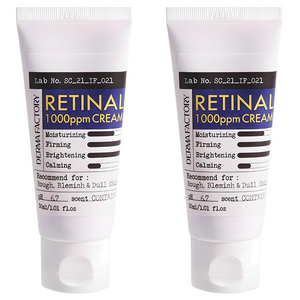 더마팩토리 레티날 1000ppm 나이트 크림, 30ml, 2개