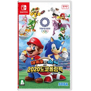 닌텐도 SWITCH 마리오와 소닉 2020도쿄올림픽 한글판