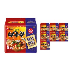 너구리 얼큰한 맛 120g, 40개
