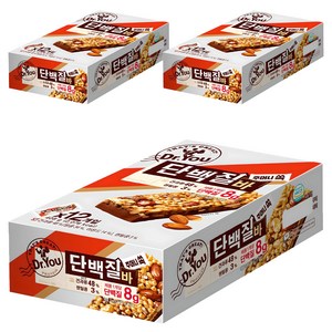 닥터유 단백질바 주머니쏙, 408g, 3개