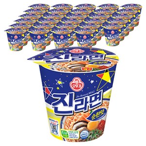 오뚜기 진라면 순한맛 소컵 65g, 36개