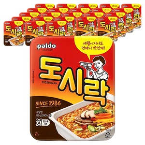팔도도시락 컵라면 86g, 24개