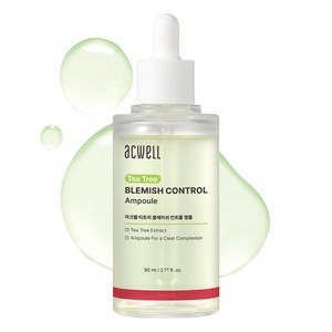 아크웰 티트리 블레미쉬 컨트롤 앰플, 80ml, 1개