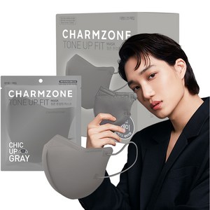 참존 톤업핏 마스크 시크업 대형, 25개입, 1개, 시크업 그레이