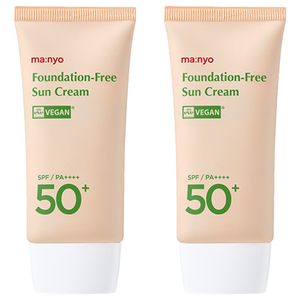 마녀공장 파데프리 선크림 SPF50+ PA++++, 50ml, 2개
