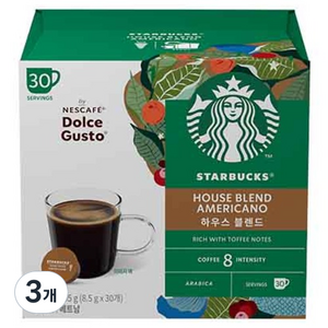 스타벅스 돌체구스토 하우스 블렌드 캡슐커피