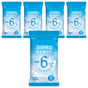 크리넥스 쿨링 물티슈 휴대형