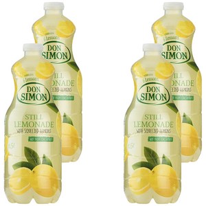 돈시몬 착즙 레몬에이드, 1.5L, 4개