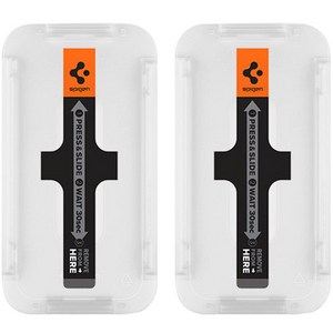 슈피겐 tREZ핏 강화유리 휴대폰 필름 AGL03386 2p