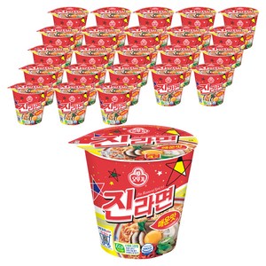 오뚜기 진라면 매운맛 컵 65g, 24개