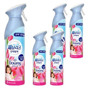페브리즈 에어 다우니향 탈취제 본품, 165g, 5개