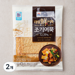 대림선 조기어묵 4장, 280g, 2개