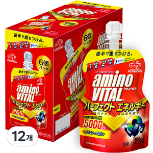 아미노바이탈 퍼펙트 에너지젤, 130g, 12개