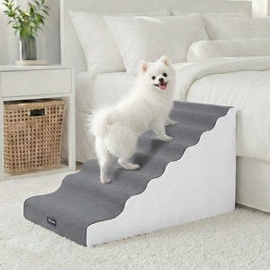 레토 강아지 계단 논슬립 슬라이드 스텝, 700 x 380 ..., 그레이, 1개