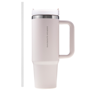 코멧 투고 텀블러 900ml + 빨대 세트, 로즈 블룸, 900ml, 1세트