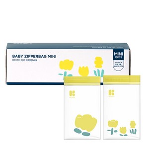 마더케이 아기 지퍼백 15매입, Mini, 1개