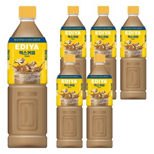 이디야 믹스커피 바닐라, 1L, 6개