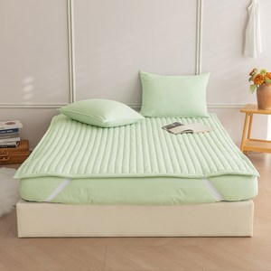 바자르 마카롱 사계절 고정밴딩 침대패드